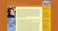 Desktop Screenshot of lisapatel.org
